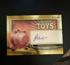 Topps 2025 30 Years Toy Story Golden Toys GT-JR Hamm Auto John Ratzenberger 5/5 picture
