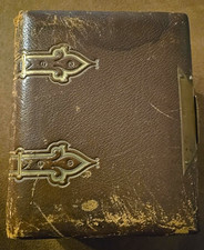 ORIGINAL 19TH CENTURY CIVIL WAR / VICTORIAN PHOTOGRAPH ALBUM 49 PERIOD IMAGES picture
