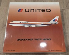 B Model 1:200 (Inflight 200) United B747-400 ( GEMINIJETS JC WINGS) picture