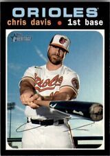 2020 Heritage High Number Base #519 Chris Davis - Baltimore Orioles picture