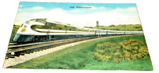 1942 SOUTHERN RAILWAY THE TENNESSEAN UNUSED LINEN COMPANY POST CARD  picture