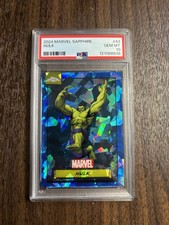 2024 Topps Chrome Sapphire Hulk PSA 10 picture