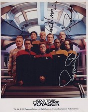 ROBERT PICARDO & ROXANN DAWSON & ROBERT D. MCNEILL Hand Signed 8x10 PHOTO AUTOS picture