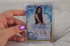 Gabriella Montez GOLD AUTO /50 HSM 2026 Topps Chrome Disney High School picture