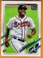 CRISTIAN PACHE(ATLANTA BRAVES)2021 TOPPS ROOKIE BASEBALL CARD picture