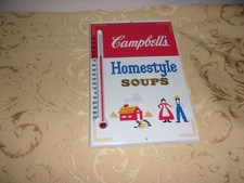 Vintage 1950's Campbell's Homestyle Soup Wall Thermometer /Sign picture