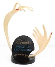 1950s MCM Berkshire Stockings Advertising Display Mannequin Hands Plexiglas picture