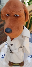 Vintage McGruff the Crime Hound Dog Full Body Hand Puppet 1980s Script Book + picture