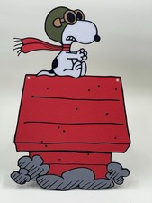 Peanuts π₯ Snoopy vs The Red Baron 3D Printed Sign, World War 1 Flying Ace, Art picture