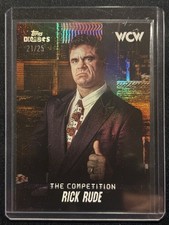 RICK RUDE 2026 TOPPS DECADES ’90S EDITION WWE THE COMPETITION Orange /25 picture