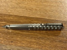 Excellent Benchmade 1100-3 Stainless Steel Tactical Pen Blue Ink Discontinued picture