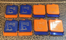 Rare 1940 New York World's Fair Souvenir Matchboxes - Lot of 8 Tobacciana picture