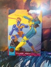 1994 Fleer Ultra X-Men Blue Team Cyclops Rogue #114 Card picture
