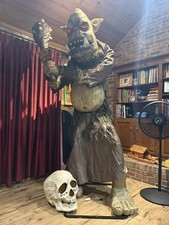8 FT Animated Wicked Woods Giant-Sized LED Tumble the Troll Halloween Decoration picture