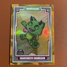 2025 Chrome Veefriends- Charismatic Chameleon Gold Refractor 36/50 picture