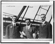 Platt Adams; Jim Duncan, Olympic athlete c1900 OLD LARGE PHOTO picture