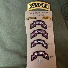 US Army RANGER Patch Set ( All New / Official US Army Issued) Rare picture