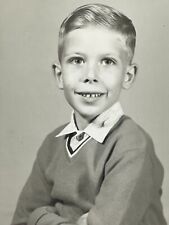 ZJ Photograph Boy Class School Portrait 1950-60's picture