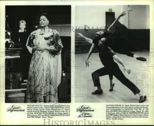1990 Press Photo Jessye Norman and other performers on Great Performances picture