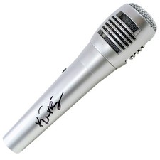 Kevin Frazier Signed Pyle Microphone Photo Proof TV Entertainment Memorabilia picture