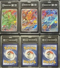 Treecko Torchic Mudkip Pokemon First Partner Series 3 3x Lot All Tag 10 PSA # picture