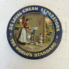 Antique De Laval Cream Separators Advertising Tip Tray C-1908 picture