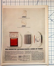 1962 Remington Lektronic II Electric Shaver Vintage Magazine Ad Ephemera picture