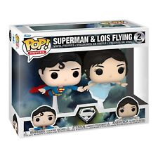 Funko POP Movies DC Superman and Lois Lane Flying Exclusive 2 Pack Figures picture