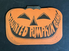 Vtg 80s Wendy’s Kids Haunted Pumpkin Halloween Game picture