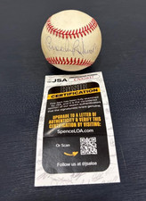 Brooks Robinson Signed OAL Bobby Brown Baseball JSA CN82037 Orioles HOF Auto picture