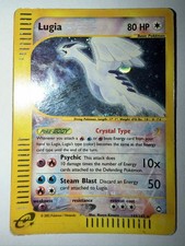Pokemon Crystal Lugia Aquapolis Holo TCG Card 149/147 picture
