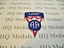 One Full Color 82nd ABN LRRP School Patch with Army RECONDO picture