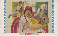 Postcard Baseball Great Phillies Players Robin Roberts Steve Carlton G Alexander picture