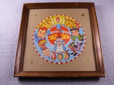 Vintage 1950s Howdy Doody Quiz Show Collectible clock-style game spinner picture