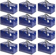 Chvegluz Chvegluz 12 Packs Moving Bags Heavy Duty Extra Largestorage Bags picture