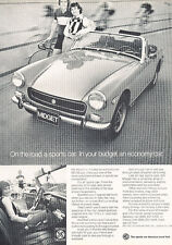 1973 MG Midget - Economy - Classic Vintage Advertisement Ad D184 picture