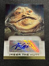 2006 Topps Star Wars John Coppinger Jabba the Hutt Autograph Card AA picture