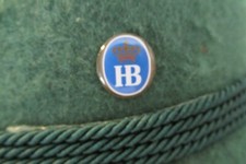HB Hofbrauhaus Munchen Fan Oktoberfest/German Hat Pin picture