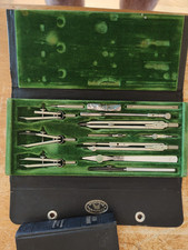 Antique German E.O. Richter & Co Pracision, Drafting, Drawing Tool Set picture