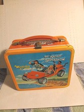 THE KROFT SUPERSHOW Metal Lunchbox 1976 Wonderbug Embossed C8.5 picture