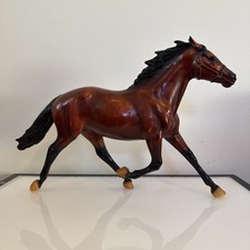 Vintage Breyer Dan Patch 1990 Limited Edition Standardbred Bay Pacer Horse #819 picture