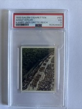 Pre War Salem Cigarette Card Third Reich Pop 1 Very Rare picture