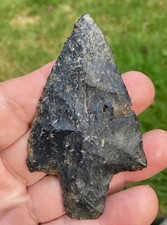 Beautiful Large Thin Black Newnan - 3 1/2