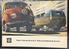 Vintage 1953 Volkswagen Transporter Line Dealer Brochure VW Bus Kombi Micro Bus picture