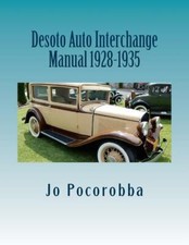DeSoto Parts Interchange Manual book 1928-1929-1930-1931-1932-1933-1934-1935~NEW picture