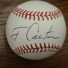 PRESIDENT JIMMY CARTER SIGNED OFFICIAL RAWLINGS MLB BASEBALL W/COA+PROOF WOW picture