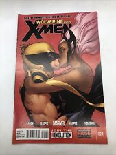 Wolverine And The X-Men #24 Marvel 2013 AARON LOPEZ picture