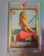 Olivia Dunne 1986/87 Fleer STYLE Card RC LSU Tigers + W/ One Touch Incl. picture