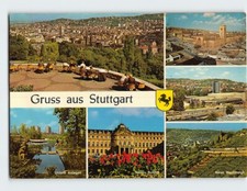Postcard Greetings from Stuttgart Germany - Multiple Views picture