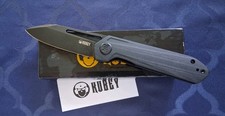 *NEW*🔥 KUBEY EDC Folding Knife w/Black 14C28N Blade & Black G10 Handle (KU321) picture